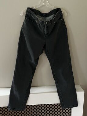 Talbots Straight Jeans in Grey